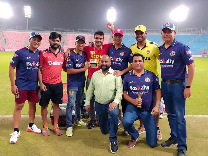 Delhi Dynamo Juggernauts team celebrating tournament victory