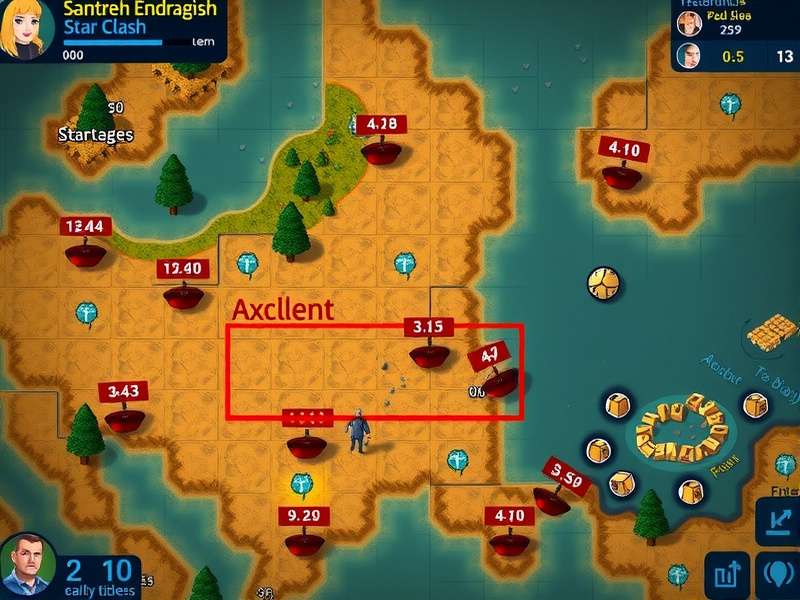 Strategy diagram for Sanguem Endurance Clash showing tactical positions