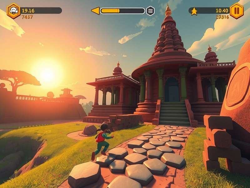 Horizon Runner development team working on game design