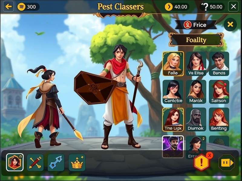 Desi Fennel Fantasy character classes showcase