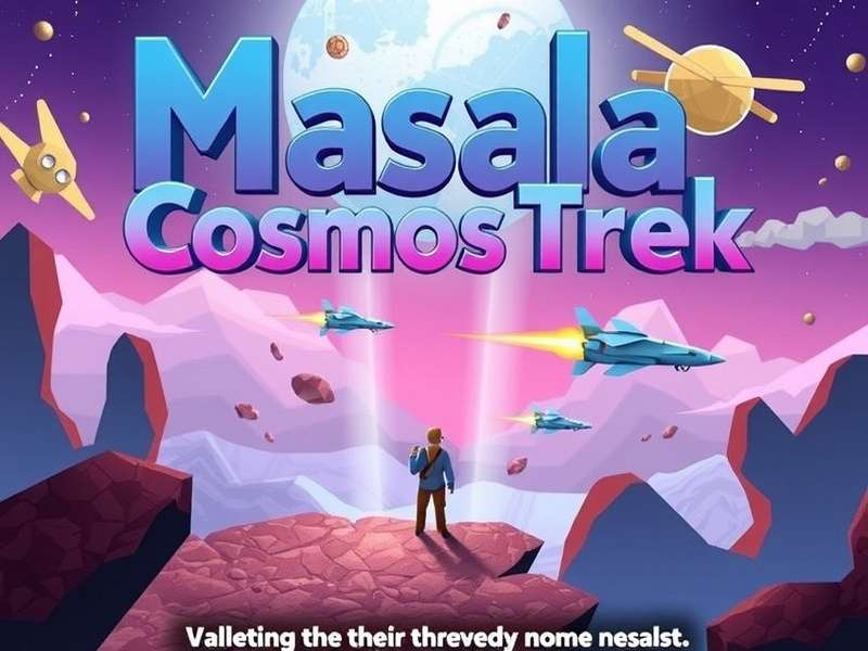 Masala Cosmos Trek Gameplay Screenshot