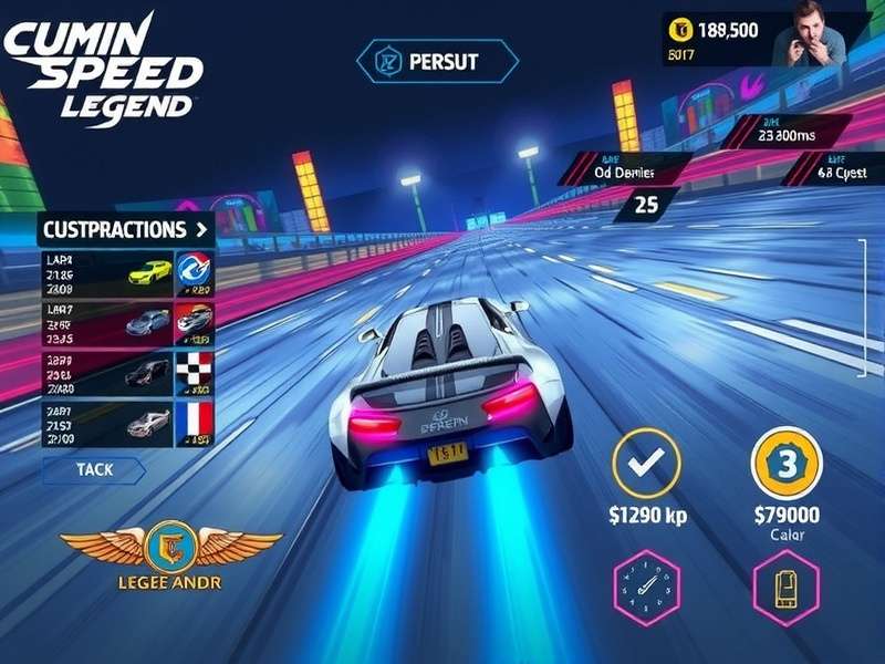 Cumin Speed Legend esports tournament scene