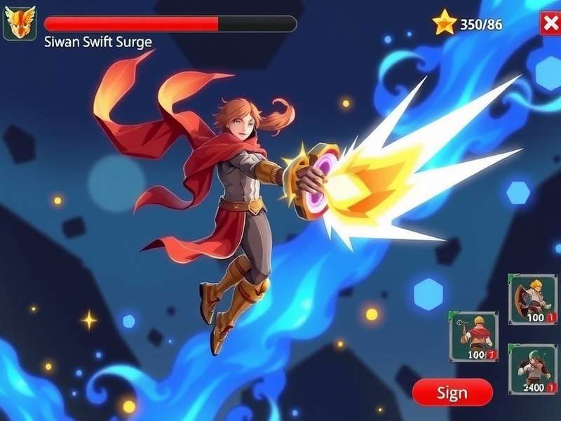 Siwan Swift Surge character selection screen
