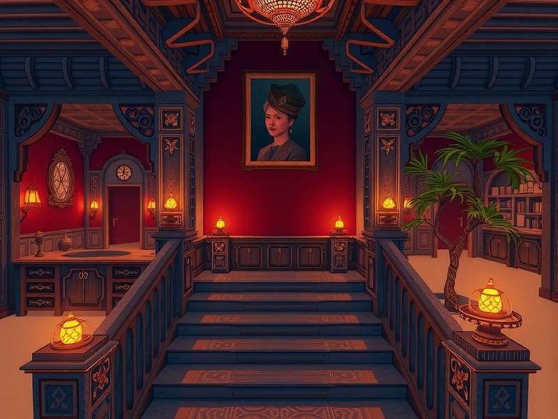 Mystical Dwelling VR Immersive Environment Mystical Dwelling VR gameplay screenshot showing immersive environment