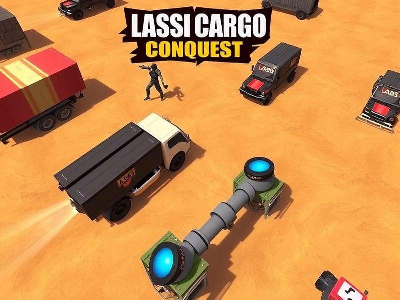 Lassi Cargo Conquest gameplay screenshot showing cargo management