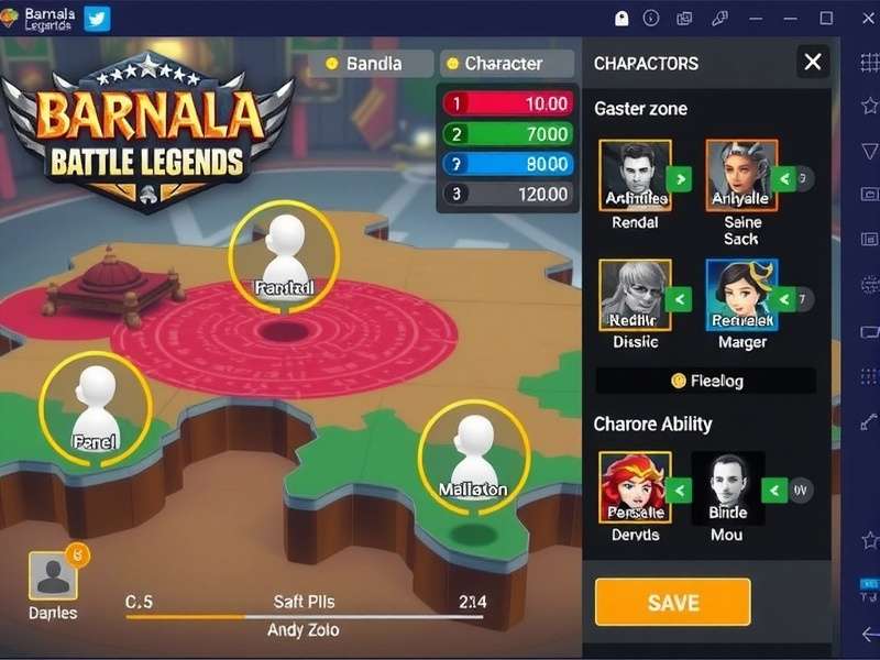 Character Ability Customization Barnala Battle Legends character ability customization screen