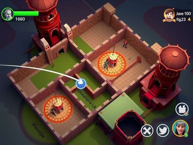 Mahalaya Coop Castle Siege Gameplay Mahalaya Coop Castle Siege gameplay screenshot showing castle siege mechanics