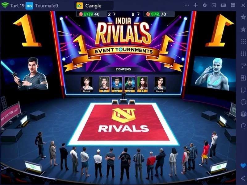 Game19 India Rivals character selection screen showing diverse options