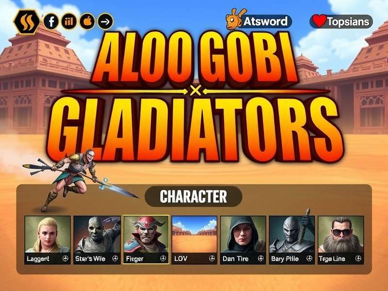 Aloo Gobi Gladiators development team photo