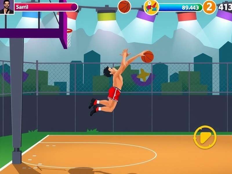 Dunk Showdown India character selection screen