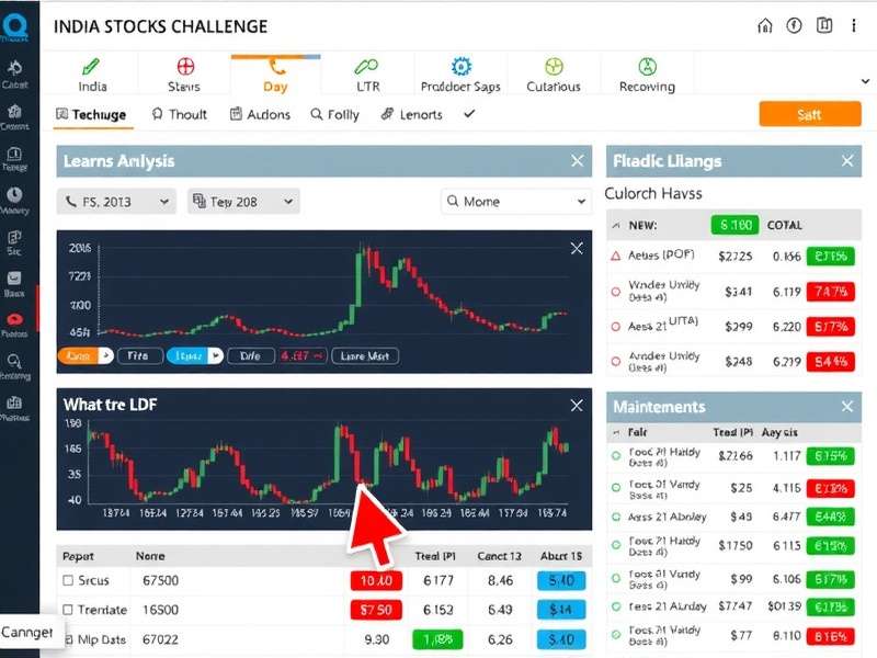 India Stock Challenge Trading Interface