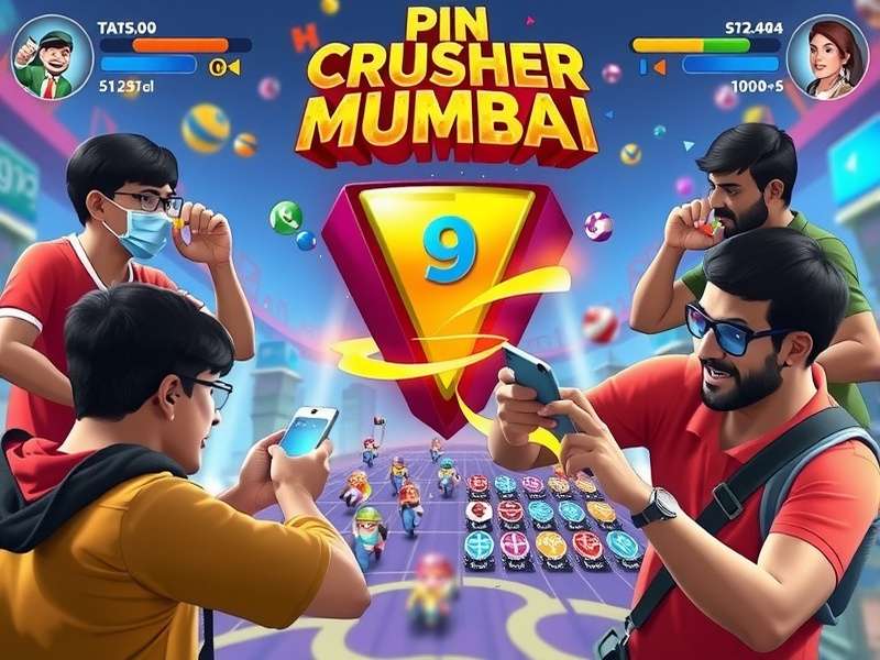 Pin Crusher Mumbai Gameplay Pin Crusher Mumbai gameplay screenshot showing colorful interface