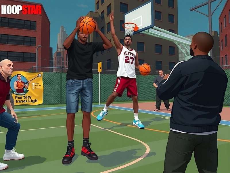 Slumzone Hoop Star character customization screen