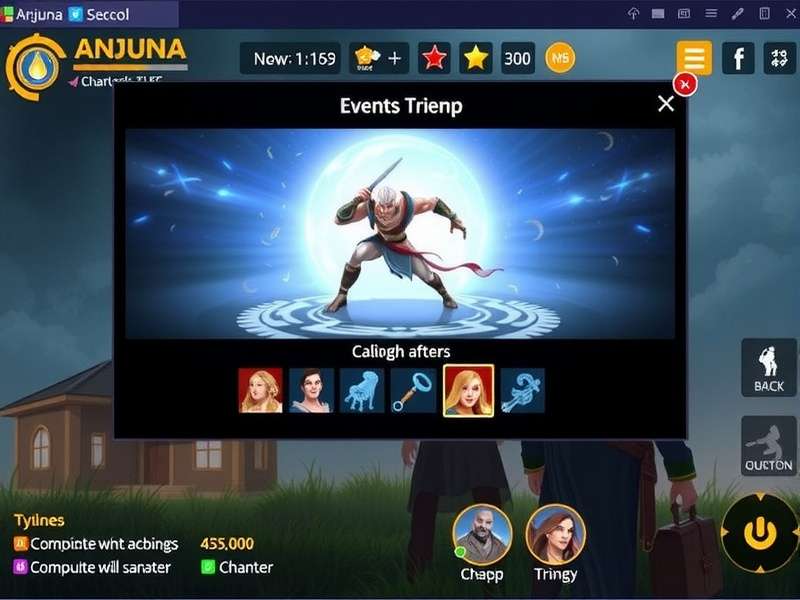 Anjuna Champion Challenge gameplay screenshot showing combat interface