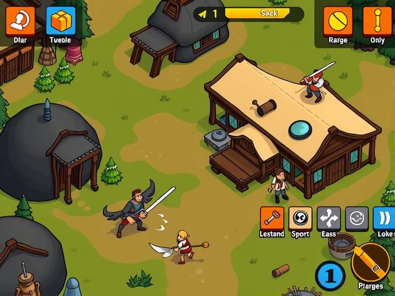 Trail Companions Quest gameplay screenshot showing character exploration