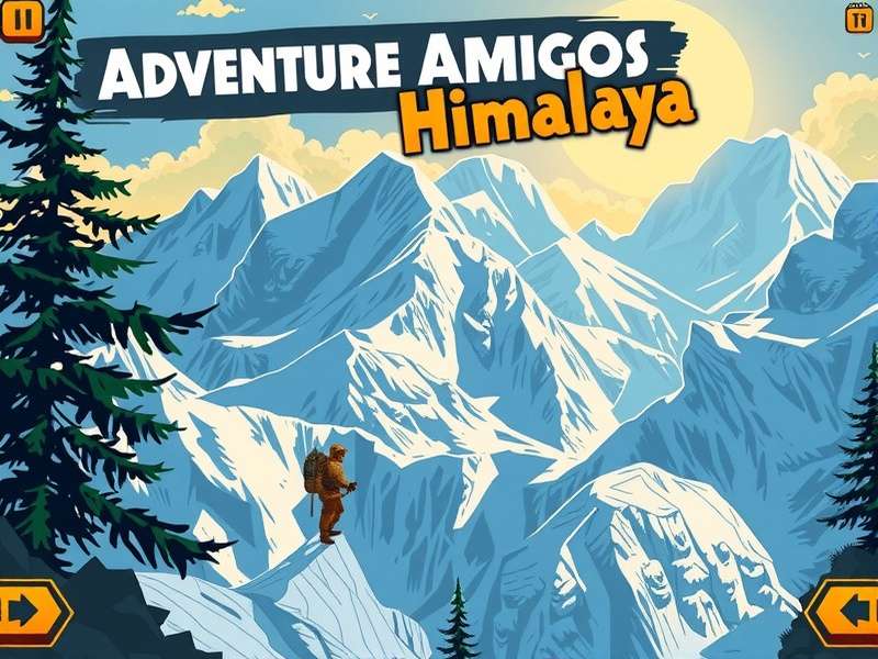 Adventure Amigos Himalaya puzzle solving mechanics