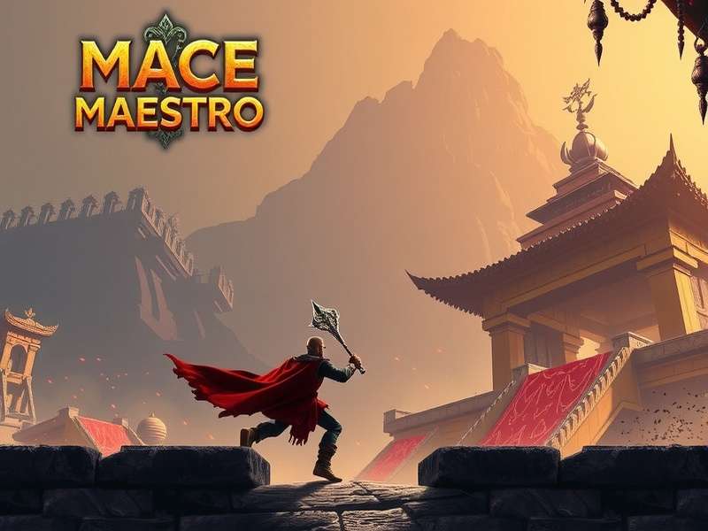 Mace Maestro environment showing majestic temple architecture