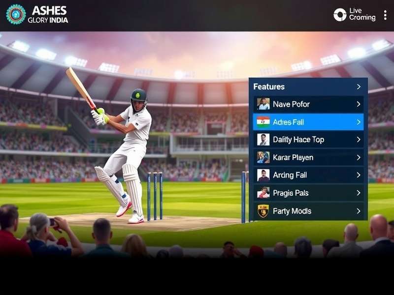 Ashes Glory India Elite Game Modes Ashes Glory India Elite feature showcase with multiple game modes