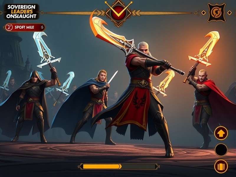 Sovereign Mace Onslaught faction leaders gathering