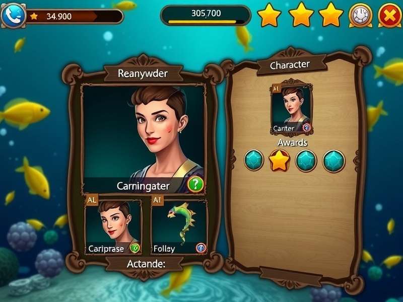 Resource Management in Underwater Odyssey King Underwater Odyssey King resource management interface