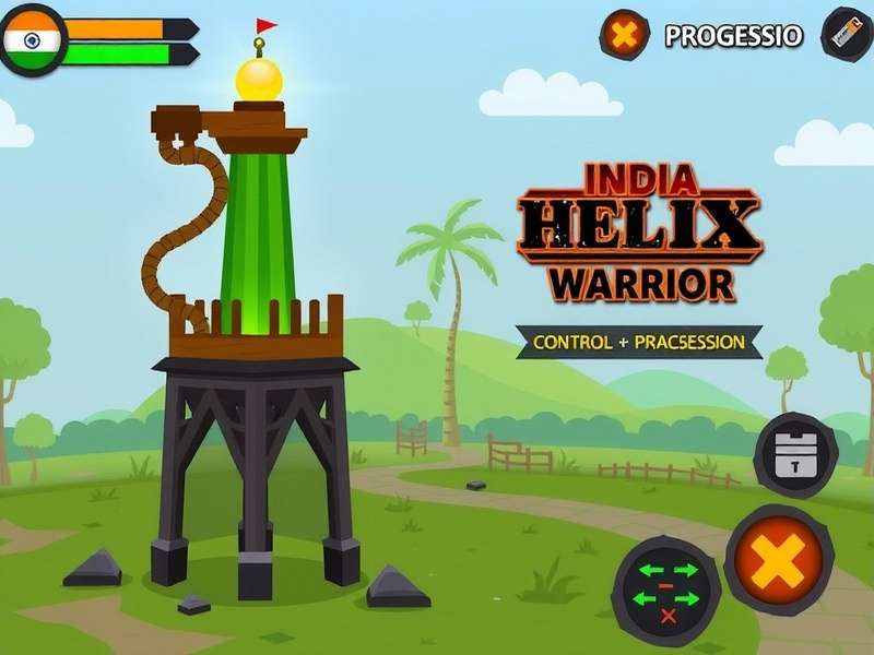 India Helix Rush Warrior progression and reward screen