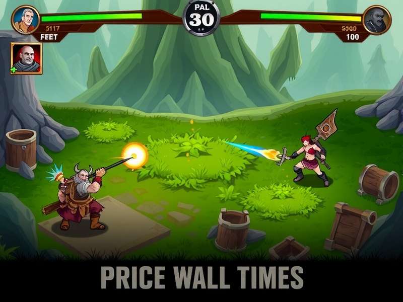 Titan Raiders Forest Fury Gameplay Scene