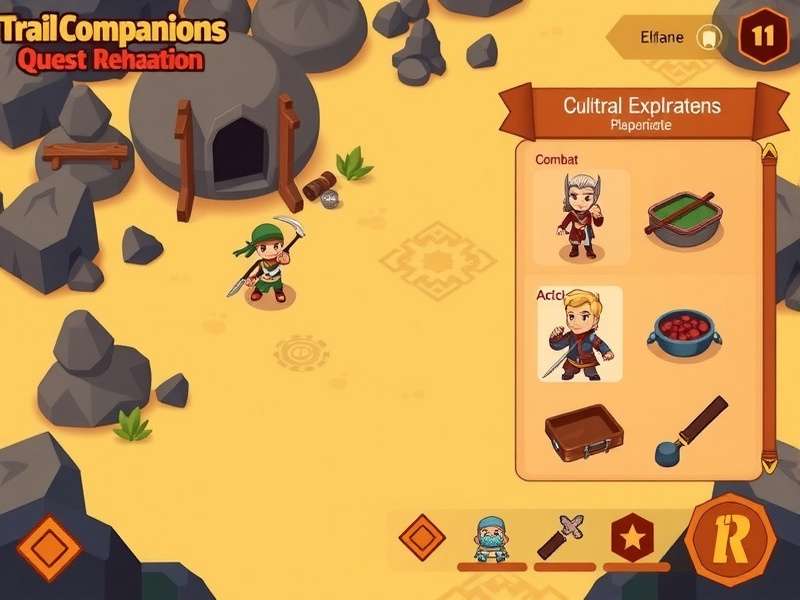 Trail Companions Quest combat system demonstration