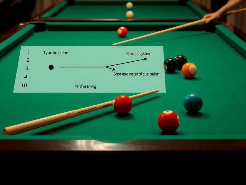 Diagram explaining Billiards Maestro India scoring system and shot types