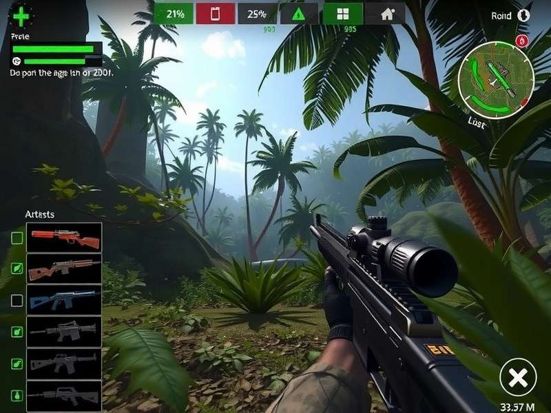 CODMW Jungle Commandos gameplay screenshot showing jungle environment