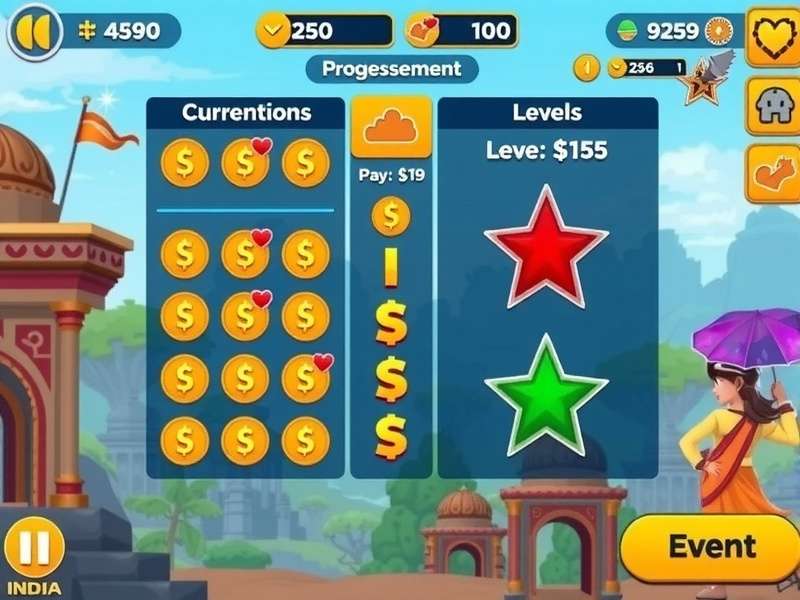 Rupee Rush India special festival event gameplay