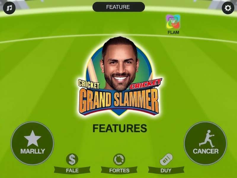 Cricket Grand Slammer Game Screenshot