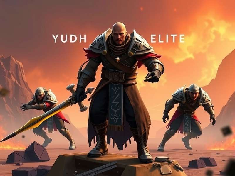 Yudh Warlord Elite - Epic Battle Scene Yudh Warlord Elite gameplay screenshot