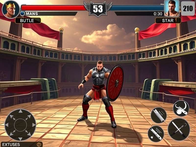 Supreme Combatant Gladiator gameplay screenshot