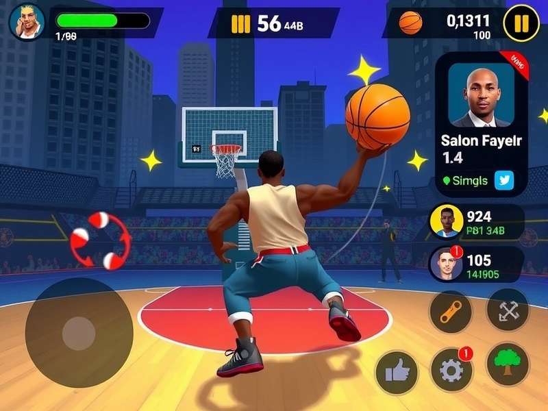 Urban Basket Ace Master character customization screen
