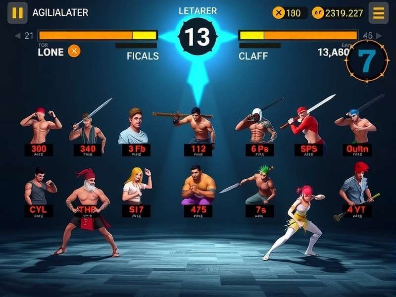 Indian Combat Arena character selection