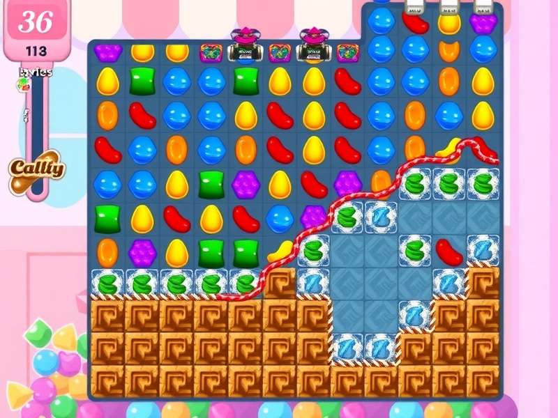 Special candy combinations and power-ups in Candy Crush Carnage