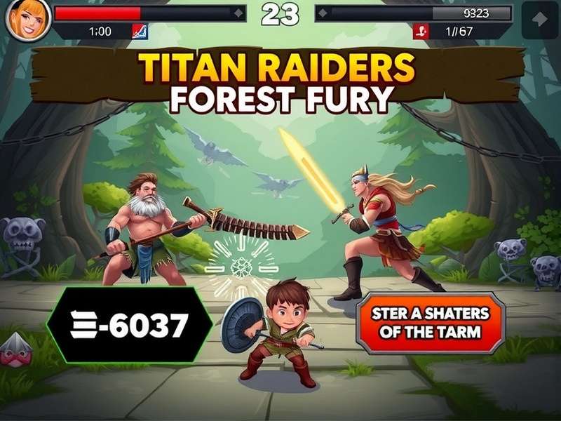 Titan Raiders Forest Fury Character Roster