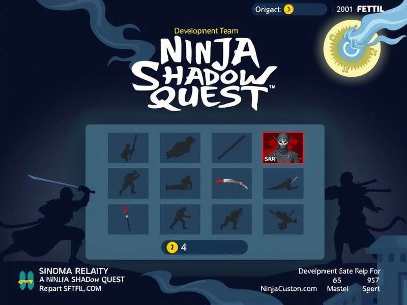 Ninja Shadow Quest Character Customization