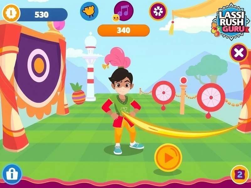 Lassi Rush Guru character customization options