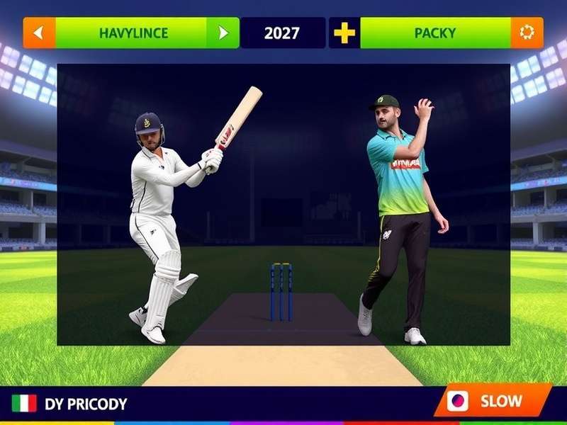 Dynamo Cricket Legendary Batting Interface