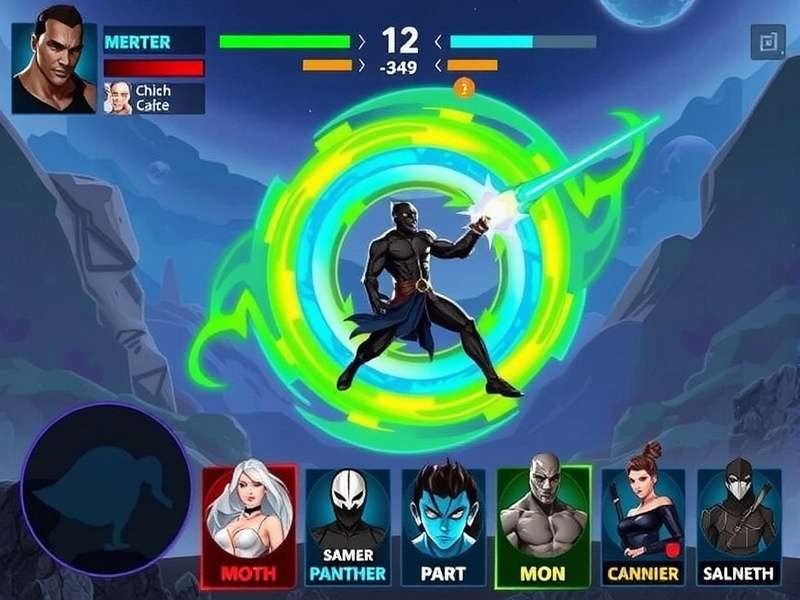 Panther Power Surge Supreme gameplay screenshot showing character action