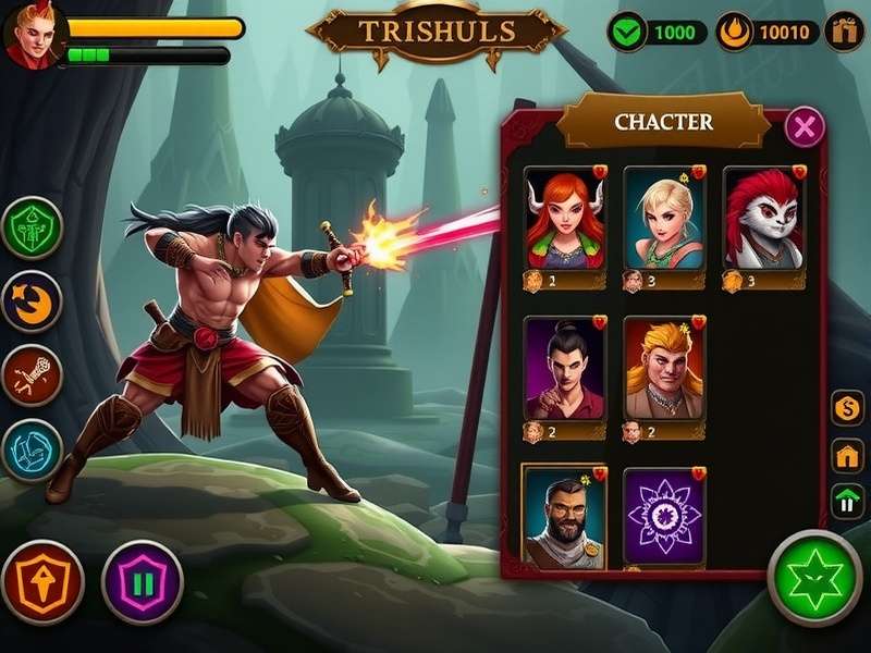 Trishul Heroic Expedition Gameplay Action Trishul Heroic Expedition gameplay screenshot showing character combat