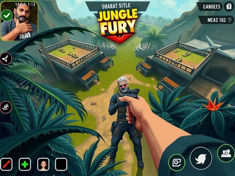 Bharat CSGO Jungle Fury Tactical Map Bharat CSGO Jungle Fury strategic map overview