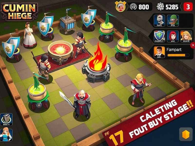 Advanced strategy illustration for Cumin Siege Hero