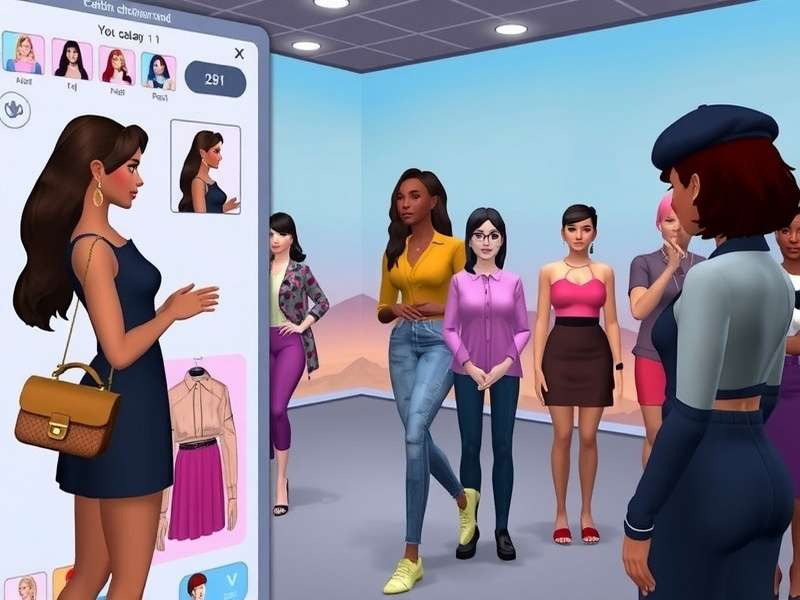 Social interaction in Avakin Chic Iconoclast virtual spaces