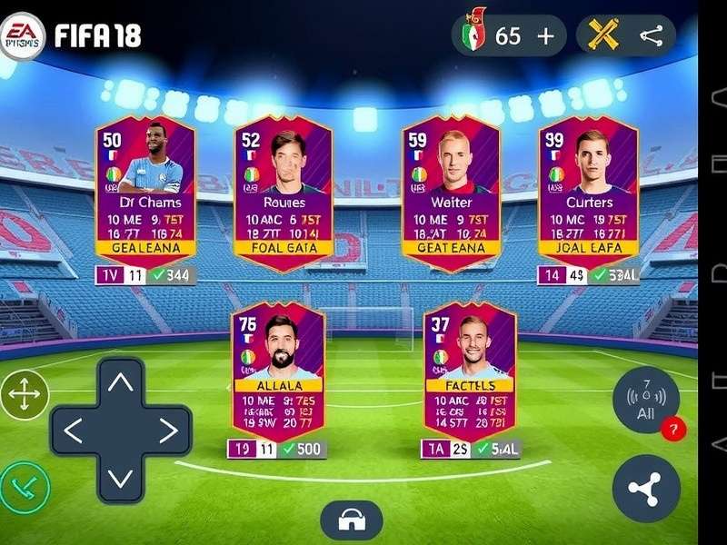 FIFA Mobile Dribble Dynamo player cards