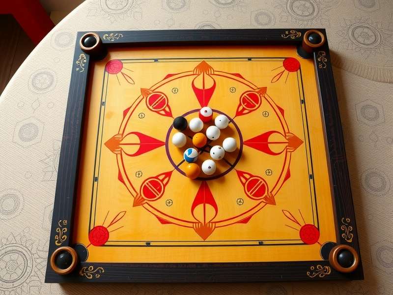 Advanced carrom shooting techniques demonstration