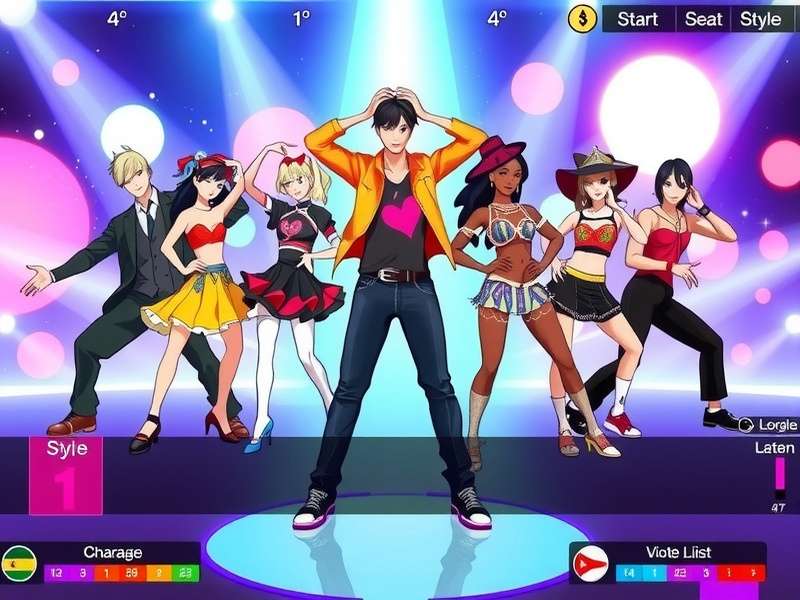 Fantastic Dance Fiesta character customization options