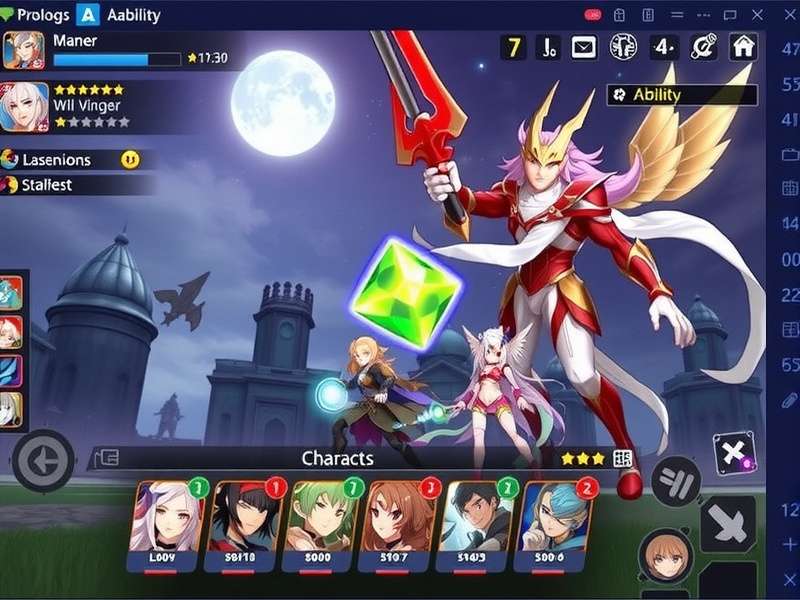 Anise Mighty Commander gameplay screenshot showing strategic battle interface