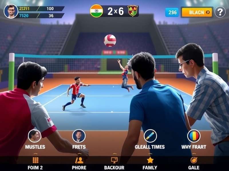 Volley Dominion India feature showcase with multiple game modes